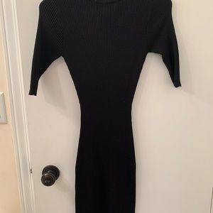 BNWOT Ribbed mid length dress